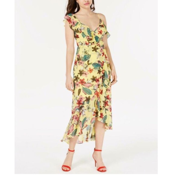 New GUESS Floral Print Dress SZ S - Picture 5 of 10